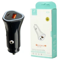 شارژر فندکی فست شارژ Sky dolphin SZ16 3.1A QC3.0 PD 25W