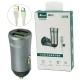 شارژر فندکی فست شارژ Allison ALS-N028 ALS-A100 2.4A 12W + کابل میکرو یو اس بی