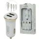 شارژر فندکی Tranyoo VS1 C1 2.1A 10.5W + کابل 3 سر