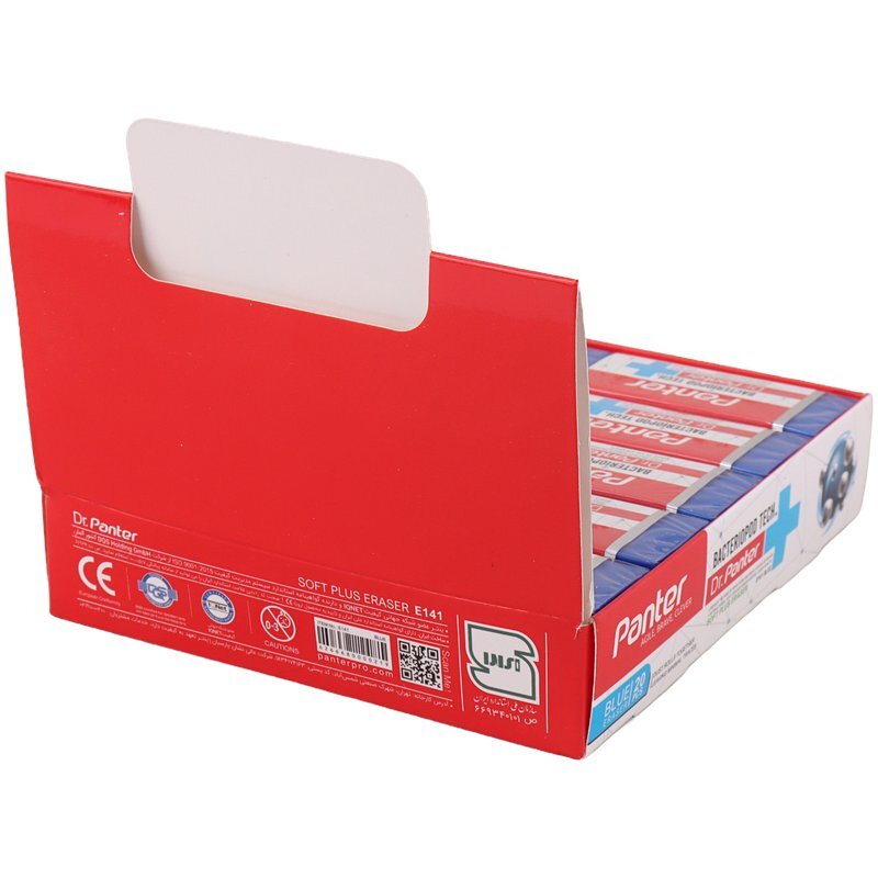 پاک کن پنتر Bacteripod Tech Soft Plus E141 بسته 20 عددی