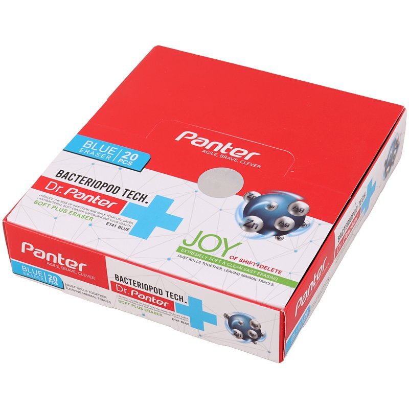 پاک کن پنتر Bacteripod Tech Soft Plus E141 بسته 20 عددی