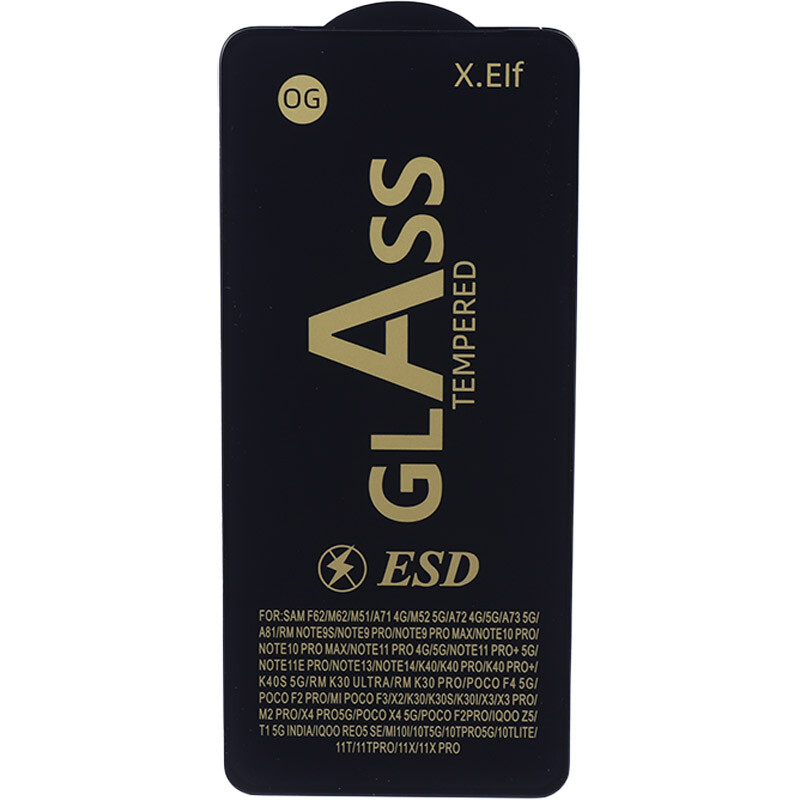 گلس آنتی استاتیک OG X.Elf سامسونگ Galaxy A71 4G / A71 5G / A72 / A73 5G