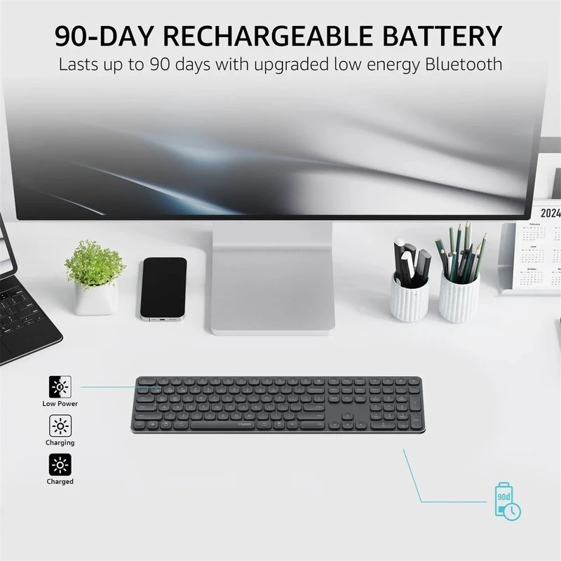 کیبورد بی سیم رپو E9550L