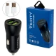 شارژر فندکی Verity C1118 2.4A 12W + کابل میکرو یو اس بی
