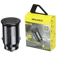 شارژر فندکی فست شارژ Awei C-826 2.4A 12W