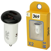 شارژر فندکی Universal brand 369 X2 3.1A