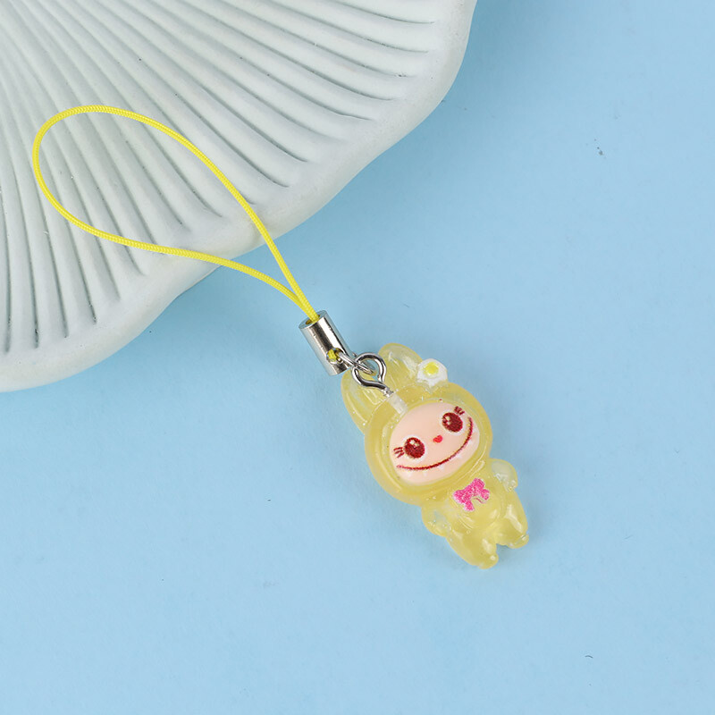 آویز فلش و موبایل طرح لبوبو شب تاب