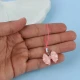 آویز فلش و موبایل طرح پاپیون گل دار