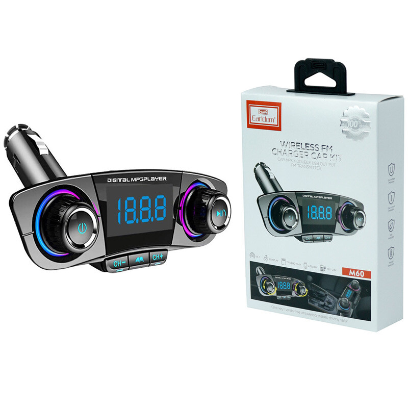 شارژر فندکی + FM Player بلوتوثی Earldom ET-M60