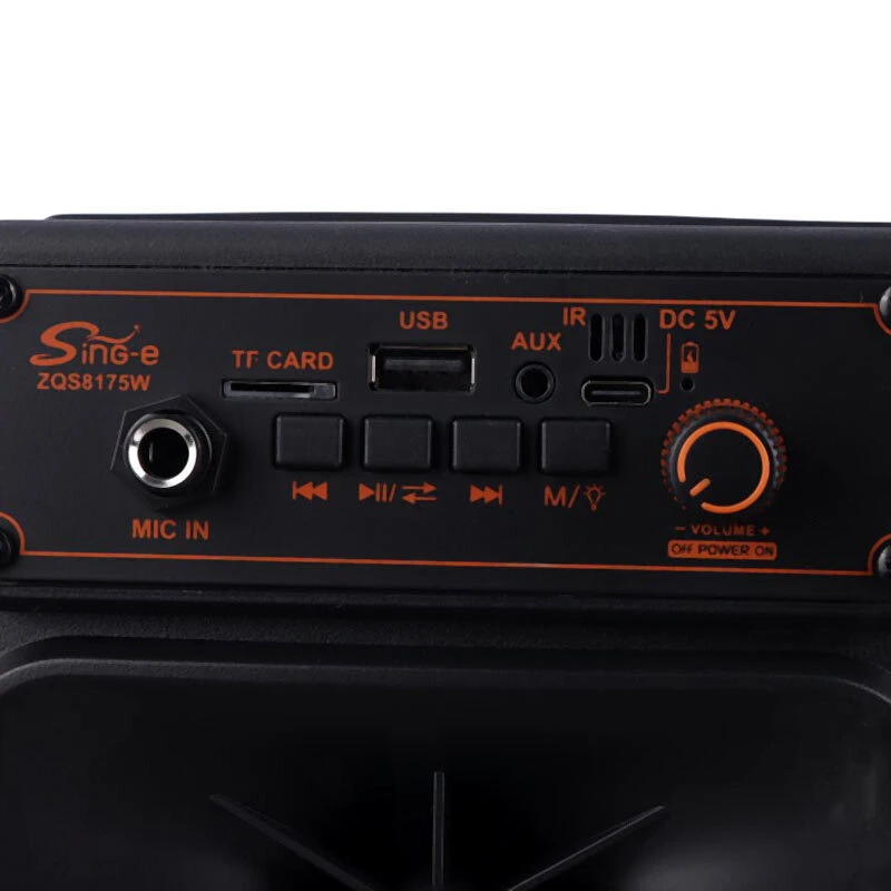 اسپیکر بلوتوثی سینگ ای ZQS8175W + میکروفون و ریموت کنترل