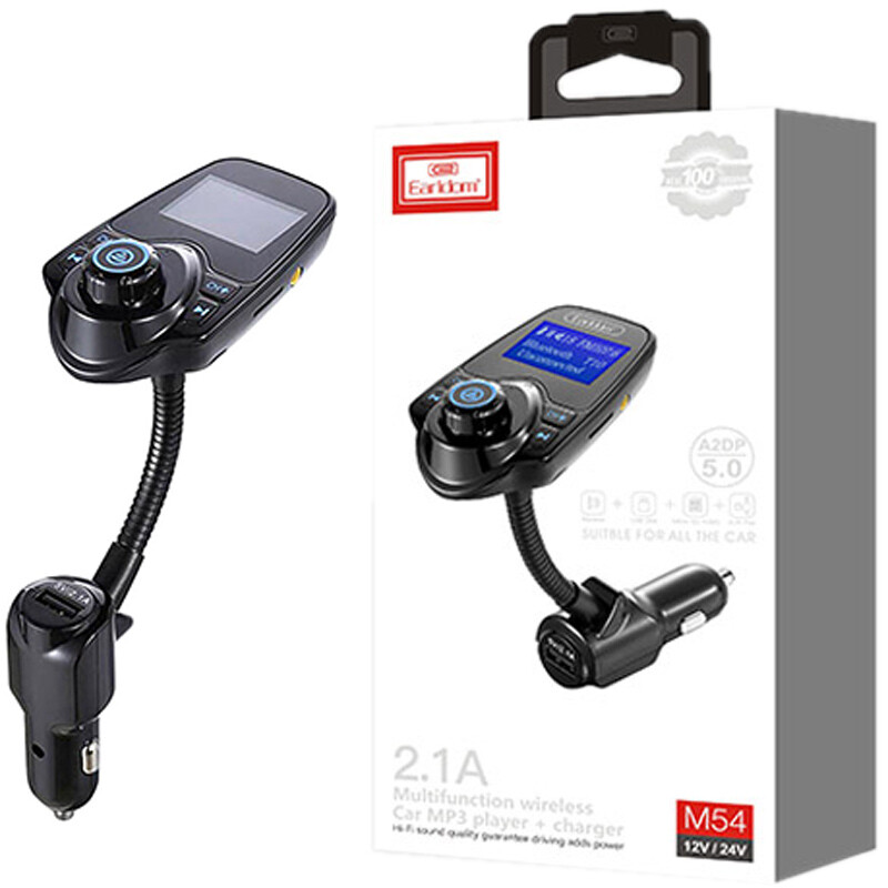 شارژر فندکی + FM Player بلوتوثی Earldom ET-M54
