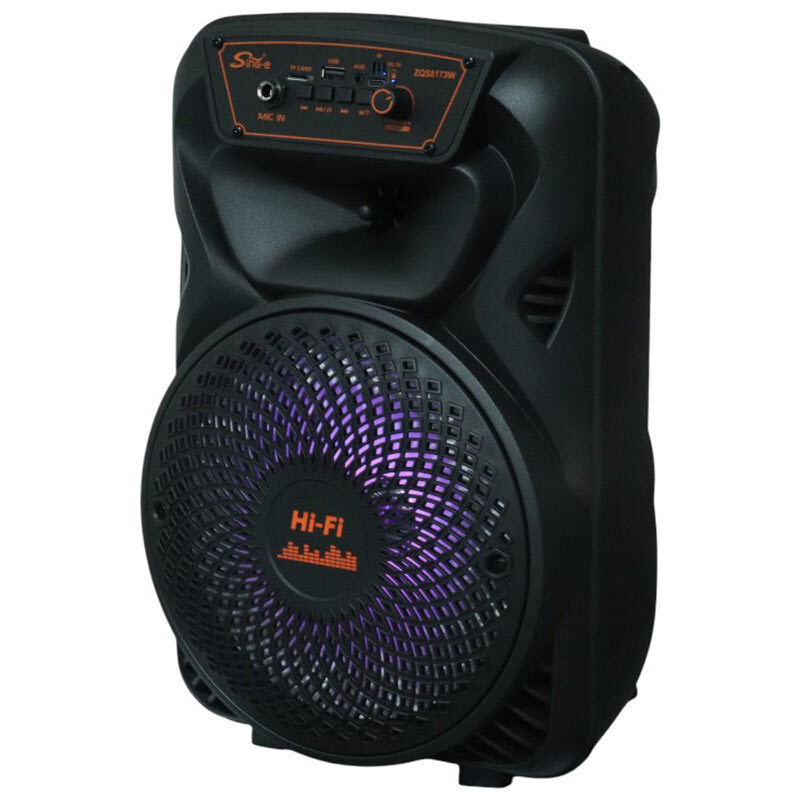 اسپیکر بلوتوثی سینگ ای ZQS8173W + میکروفون و ریموت کنترل
