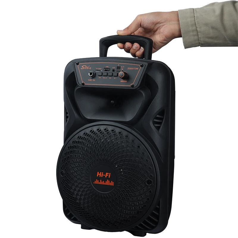 اسپیکر بلوتوثی سینگ ای ZQS8173W + میکروفون و ریموت کنترل
