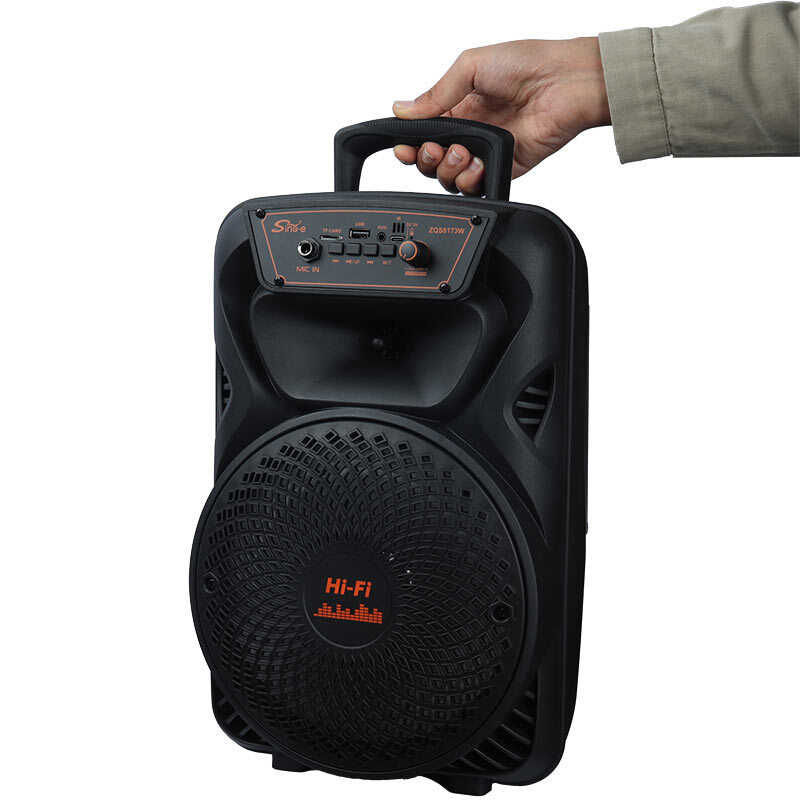 اسپیکر بلوتوثی سینگ ای ZQS8173W + میکروفون و ریموت کنترل