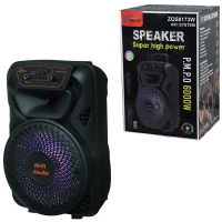 اسپیکر بلوتوثی سینگ ای ZQS8173W + میکروفون و ریموت کنترل