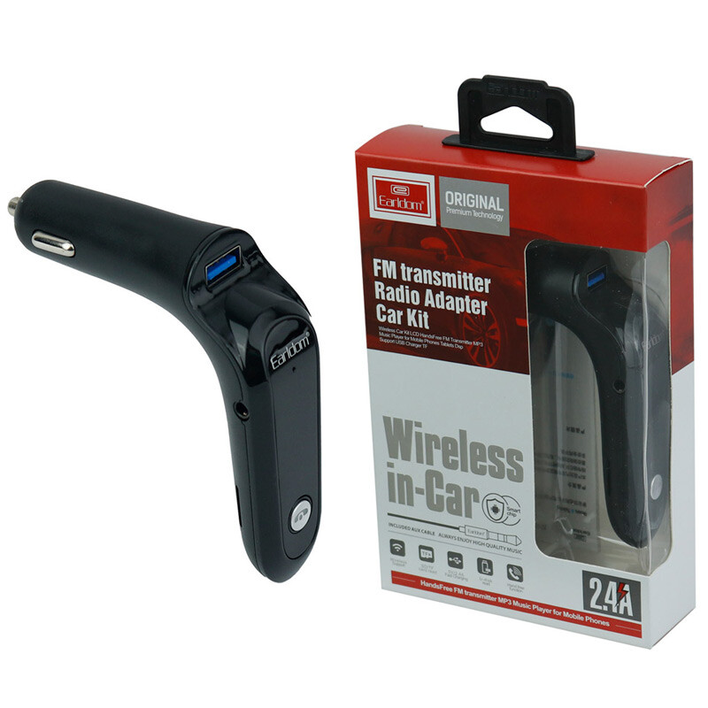 شارژر فندکی + FM Player بلوتوثی Earldom ET-C7