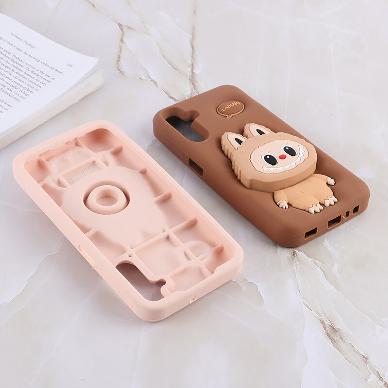 قاب سیلیکونی سامسونگ Galaxy A15 پاپ سوکت دار طرح Labubu
