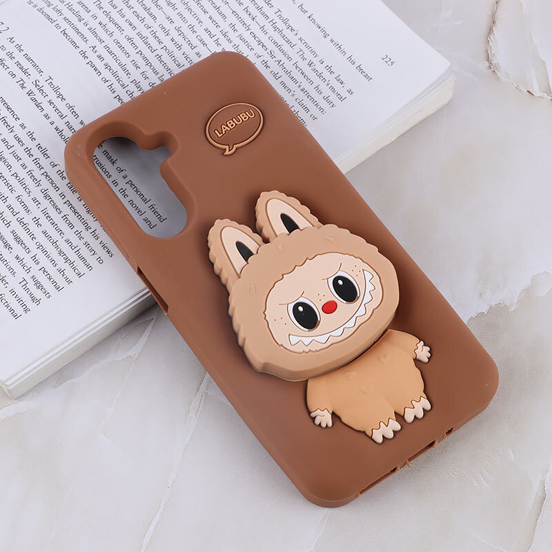 قاب سیلیکونی سامسونگ Galaxy A26 پاپ سوکت دار طرح Labubu