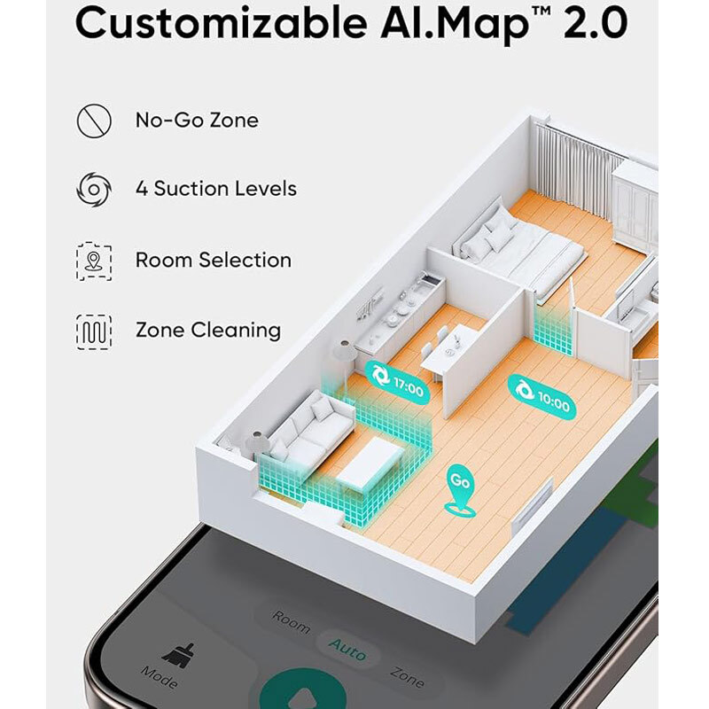 جارو هوشمند رباتیک انکر EUFY L60 Hybrid T2268