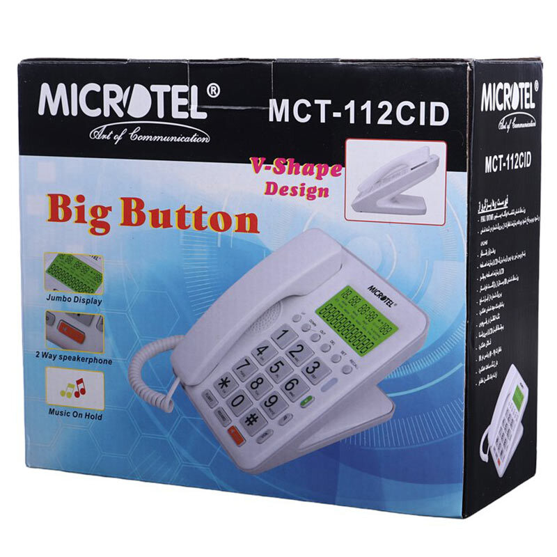 تلفن رومیزی میکروتل Microtel MCT-112CID