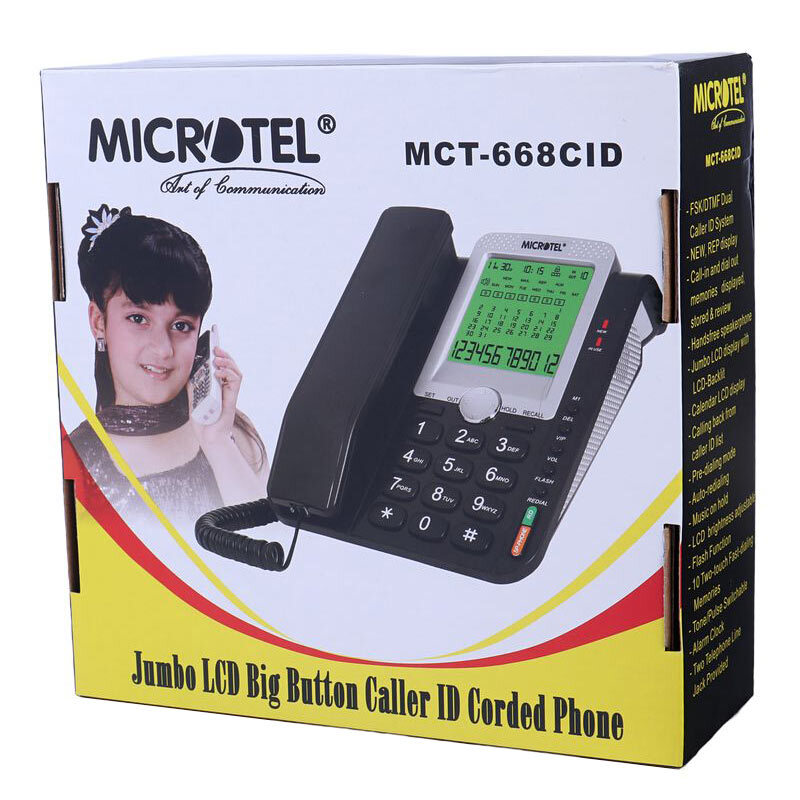 تلفن رومیزی میکروتل Microtel MCT-668CID