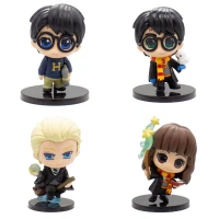 اکشن فیگور کیوپاسکت طرح هری‌پاتر پایه‌دار بسته 4 عددی