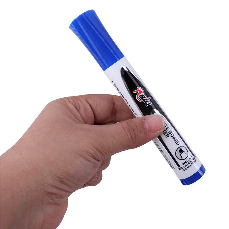 ماژیک وایت برد رین نوک تخت R-101B بسته 12 عددی