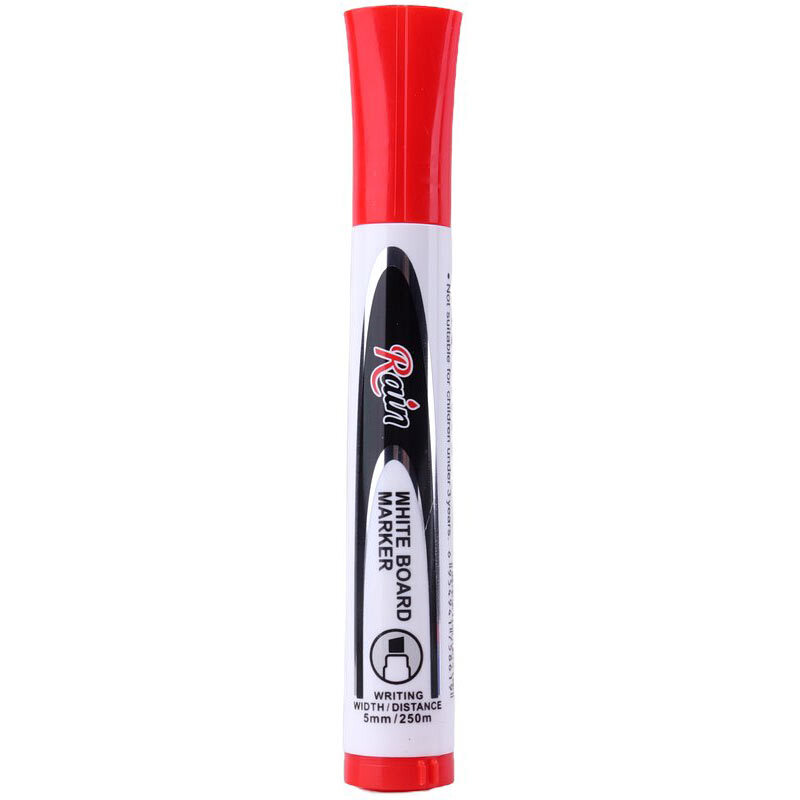 ماژیک وایت برد رین نوک تخت R-101B بسته 12 عددی