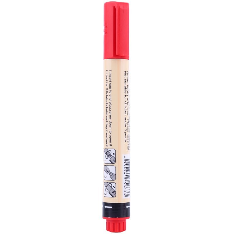 ماژیک وایت برد رین نوک تخت R-102B بسته 12 عددی