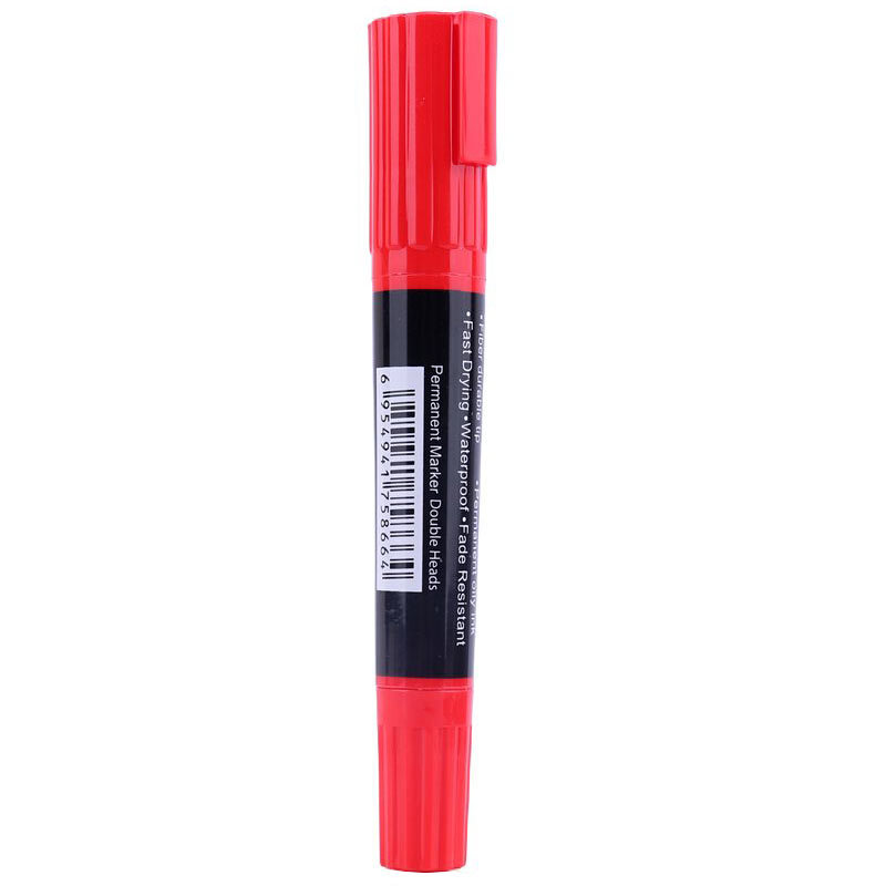 ماژیک معمولی دو سر رین R-104 بسته 12 عددی