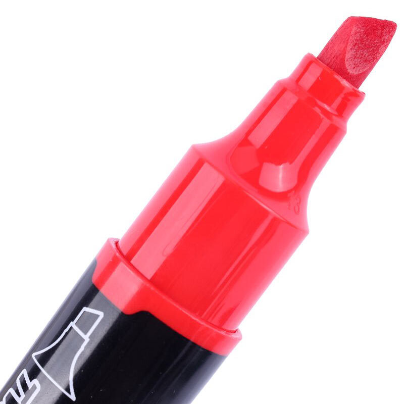 ماژیک معمولی دو سر رین R-104 بسته 12 عددی