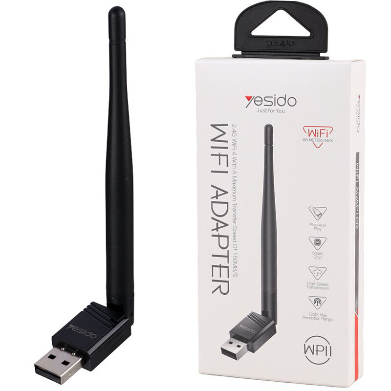 کارت شبکه بی سیم آنتن دار Yesido WP11 150Mbps
