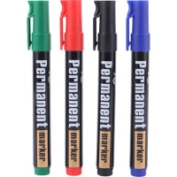 ماژیک معمولی رین نوک تخت R-103B بسته 12 عددی
