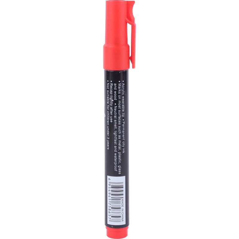 ماژیک معمولی رین نوک تخت R-103B بسته 12 عددی
