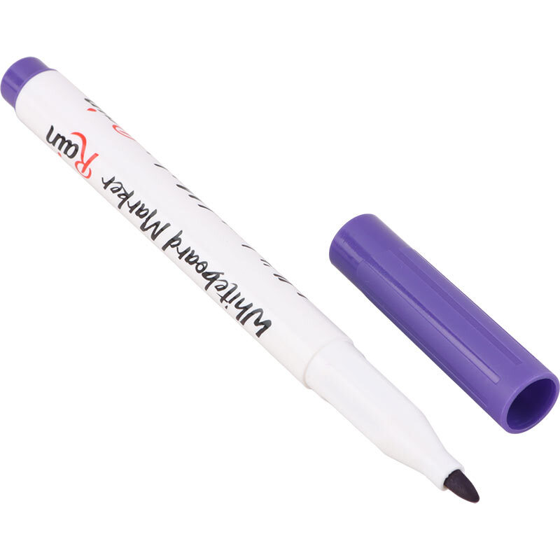 ماژیک وایت برد رین نوک گرد رنگی R-106A بسته 12 عددی
