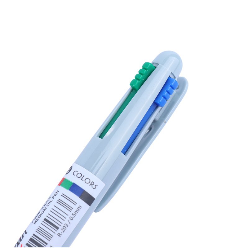 خودکار 4 رنگ رین R-203 بسته 6 عددی