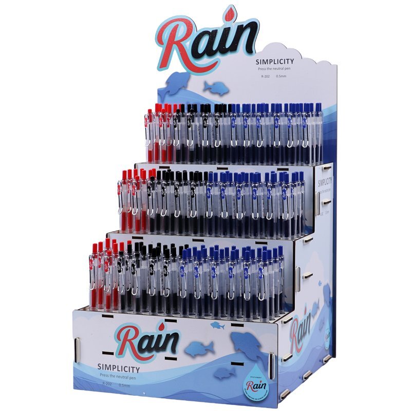 خودکار ژله ای رین 0.5 میلی متر Comma R-202 بسته 144 عددی