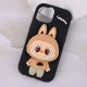 قاب سیلیکونی آیفون iPhone 13 / 14 پاپ سوکت دار طرح Labubu کد 1