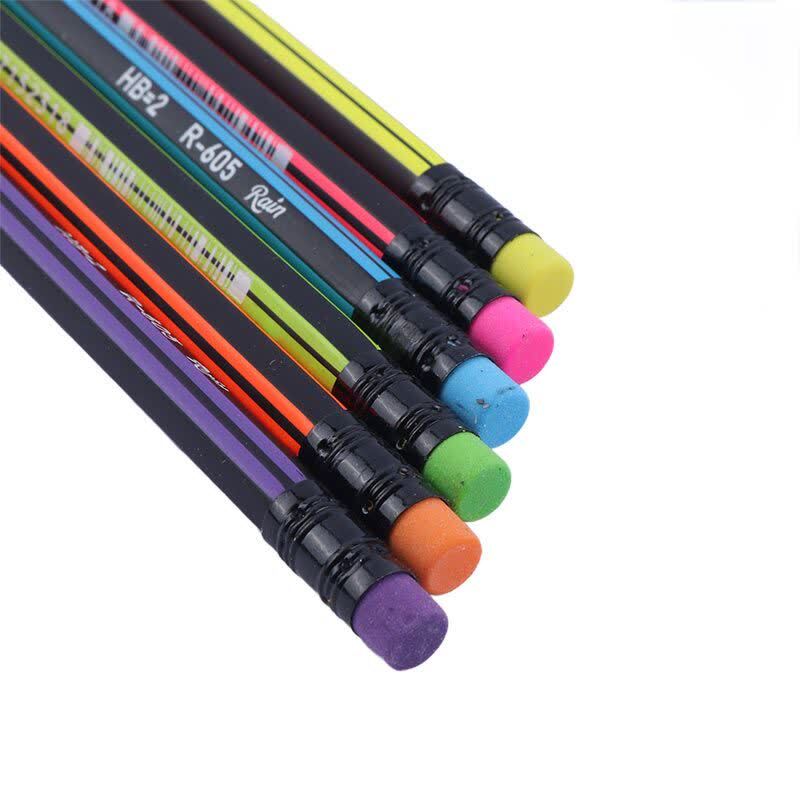 مداد مشکی رین Rain R-605 بسته 12 عددی