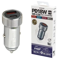 شارژر فندکی فست شارژ WK Design WP-C28 3.1A PD 18W