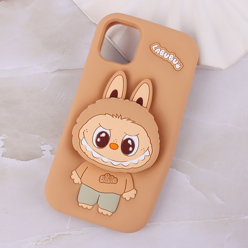 قاب سیلیکونی آیفون iPhone 11 پاپ سوکت دار طرح Labubu کد 1