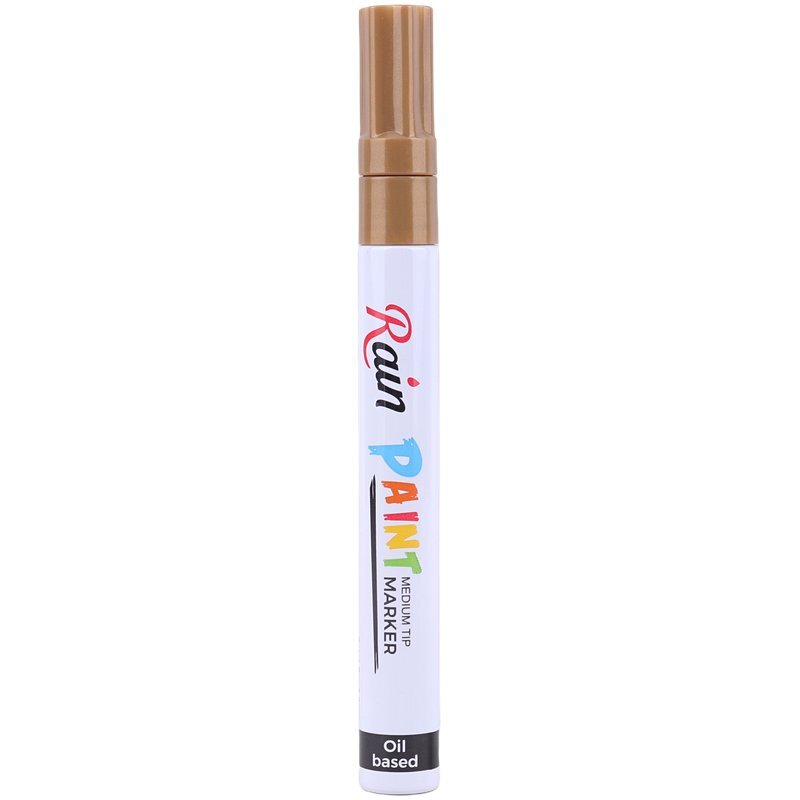 ماژیک متال مارکر رین R-109 نوک گرد بسته 12 عددی