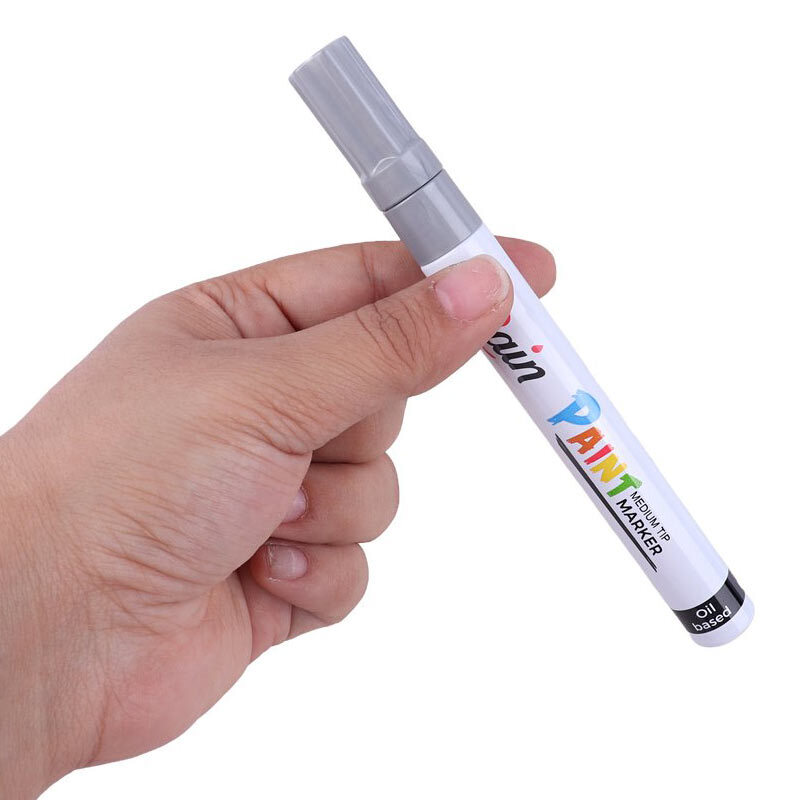 ماژیک متال مارکر رین R-109 نوک گرد بسته 12 عددی