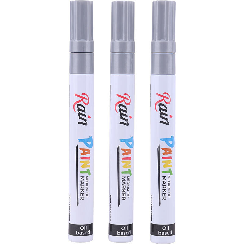 ماژیک متال مارکر رین R-109 نوک گرد بسته 12 عددی