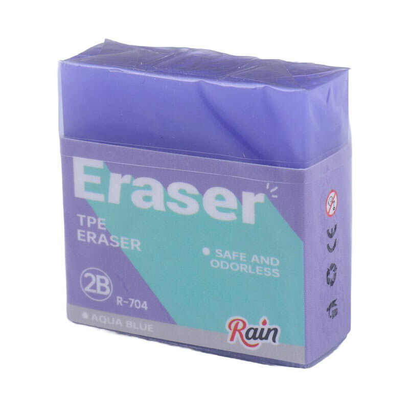 پاک کن رنگی رین R-704 بسته 36 عددی