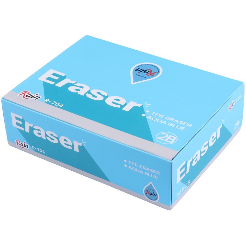 پاک کن رنگی رین R-704 بسته 36 عددی
