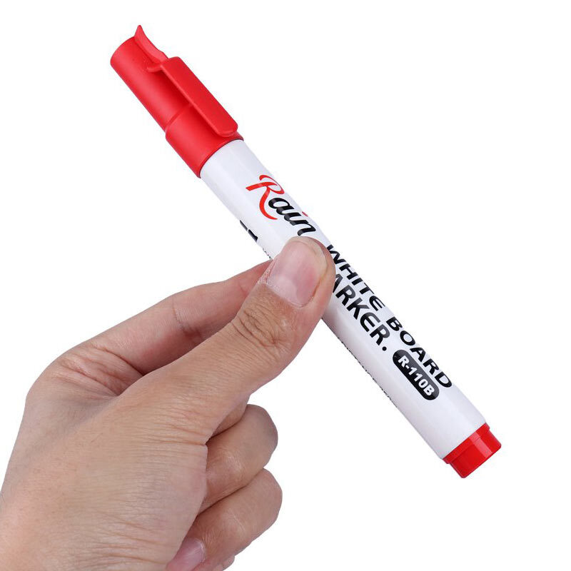 ماژیک وایت برد رین نوک تخت رنگی R-110B بسته 4 عددی