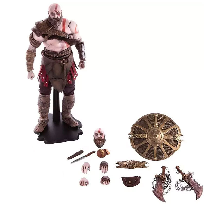 اکشن فیگور اورجینال خدای جنگ کریتوس و آترئوس برند NECA