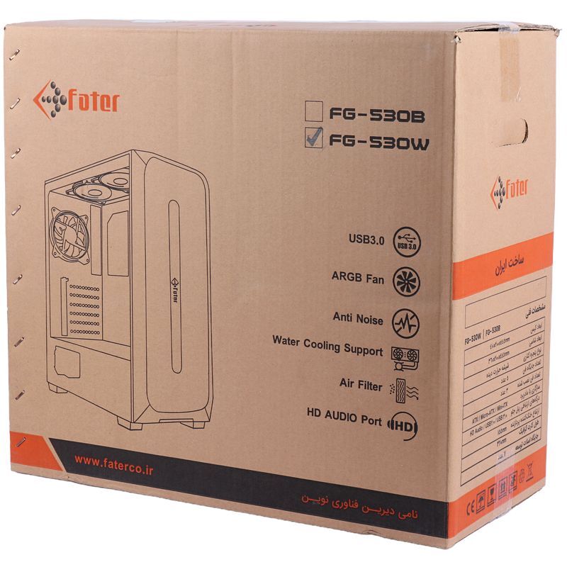 کیس کامپیوتر فاطر Fater FG-530W