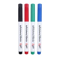 ماژیک وایت برد رین نوک گرد رنگی R-112A بسته 4 عددی